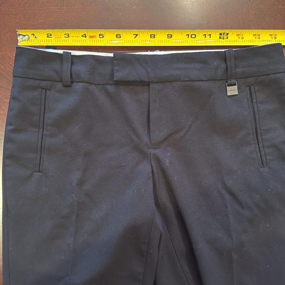 Calvin Klein Women’s straight leg stretch Trouser Black Pants Size 4 - Picture 7 of 17